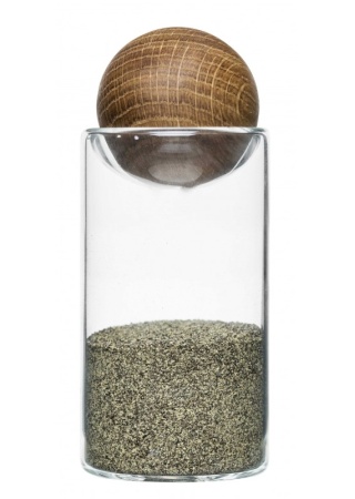 Oak salt/-pepper set Oak salt/-pepper set