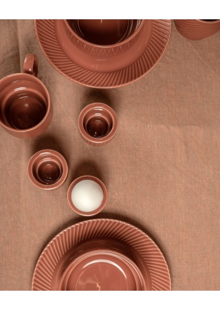 Talířek COFFEE & MORE, terracotta Talířek COFFEE & MORE, terracotta