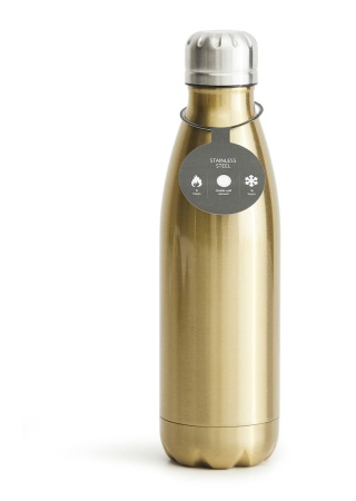STEEL BOTTLE GOLD, 50CL, 16/8H default STEEL BOTTLE GOLD, 50CL, 16/8H default