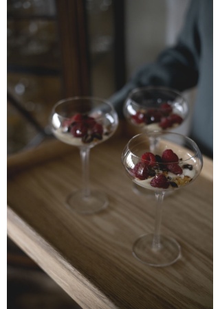 SAGA GLASS CHAMPAGNE CUP, 2-PACK, 27CL SAGA GLASS CHAMPAGNE CUP, 2-PACK, 27CL