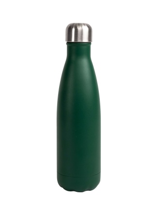 NILS STEEL BOTTLE POWDER COATED GREEN 12/24H, 50CL default NILS STEEL BOTTLE POWDER COATED GREEN 12/24H, 50CL default