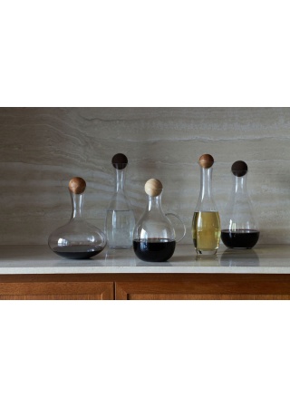 NATURE WINE CARAFE WITH CORK STOPPER NATURE WINE CARAFE WITH CORK STOPPER