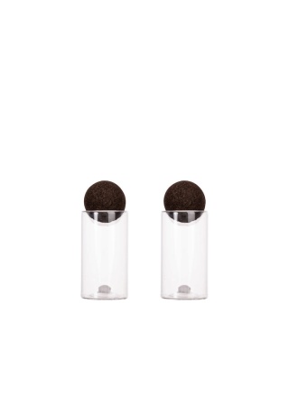 NATURE SALT-AND PEPPER SET WITH CORK STOPPERS, 2-PACK default NATURE SALT-AND PEPPER SET WITH CORK STOPPERS, 2-PACK default