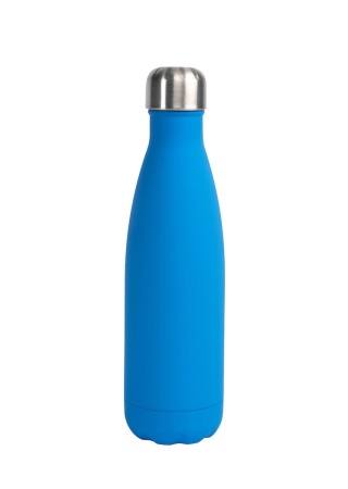 NILS STEEL BOTTLE RUBBER FINISH LIGHT BLUE 12/24H, 50 CL default NILS STEEL BOTTLE RUBBER FINISH LIGHT BLUE 12/24H, 50 CL default