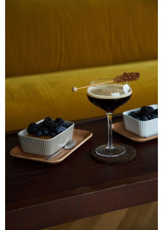 HANNA PLATE, BROWN HANNA PLATE, BROWN