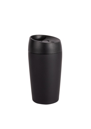 LOKE TRAVEL MUG WITH LOCKING FUNCTION SMALL, BLACK default LOKE TRAVEL MUG WITH LOCKING FUNCTION SMALL, BLACK default