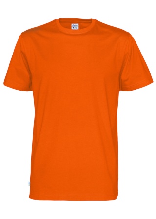 Pánské tričko Cottover (GOTS) Oranžová Front Pánské tričko Cottover (GOTS) Oranžová Front
