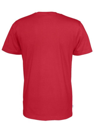 Pánské tričko Cottover (GOTS) Červená Back Pánské tričko Cottover (GOTS) Červená Back