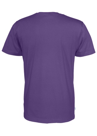 Pánské tričko Cottover (GOTS) Purpurová, nachová Back Pánské tričko Cottover (GOTS) Purpurová, nachová Back