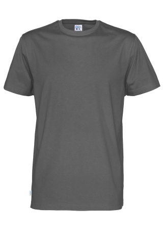 Pánské tričko Cottover (GOTS) Tmavě šedá Charcoal Front Pánské tričko Cottover (GOTS) Tmavě šedá Charcoal Front