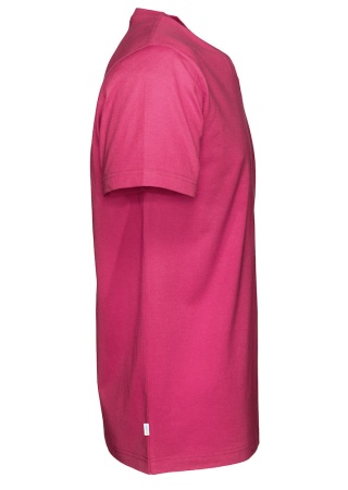 Pánské tričko Cottover s výstřihem do Cerise, třešňová Side Pánské tričko Cottover s výstřihem do Cerise, třešňová Side
