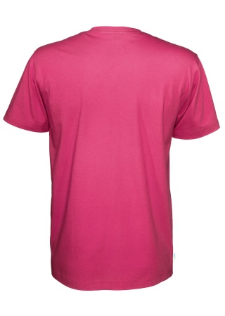 Pánské tričko Cottover s výstřihem do Cerise, třešňová Back Pánské tričko Cottover s výstřihem do Cerise, třešňová Back