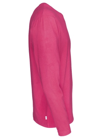 Pánské tričko Cottover s dlouhým rukávem (GOTS) Cerise, třešňová Side Pánské tričko Cottover s dlouhým rukávem (GOTS) Cerise, třešňová Side