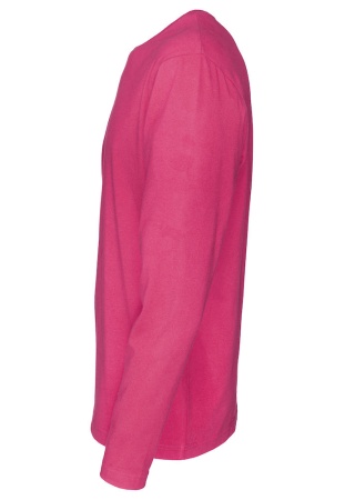 Pánské tričko Cottover s dlouhým rukávem (GOTS) Cerise, třešňová Side Pánské tričko Cottover s dlouhým rukávem (GOTS) Cerise, třešňová Side