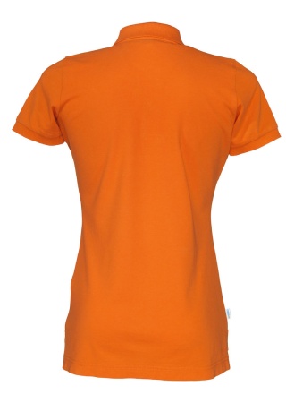 Dámské polo tričko Cottover PIQUÉ (GOTS) Oranžová Back Dámské polo tričko Cottover PIQUÉ (GOTS) Oranžová Back