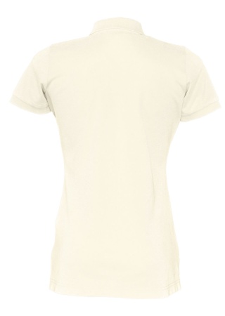 Dámské polo tričko Cottover PIQUÉ (GOTS) Off white Back Dámské polo tričko Cottover PIQUÉ (GOTS) Off white Back
