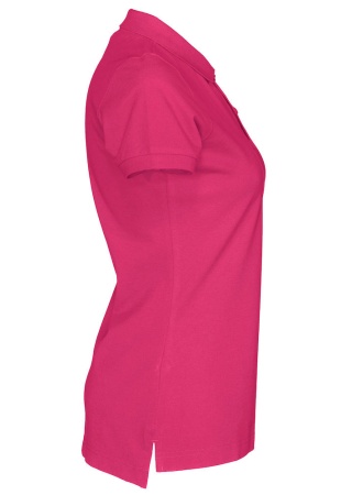 Dámské polo tričko Cottover PIQUÉ (GOTS) Cerise, třešňová Side Dámské polo tričko Cottover PIQUÉ (GOTS) Cerise, třešňová Side