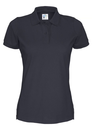 Dámské polo tričko Cottover PIQUÉ (GOTS) Námořní modř Front Dámské polo tričko Cottover PIQUÉ (GOTS) Námořní modř Front