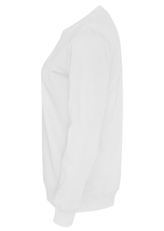 Mikina CREW NECK (GOTS) Bílá Side Mikina CREW NECK (GOTS) Bílá Side