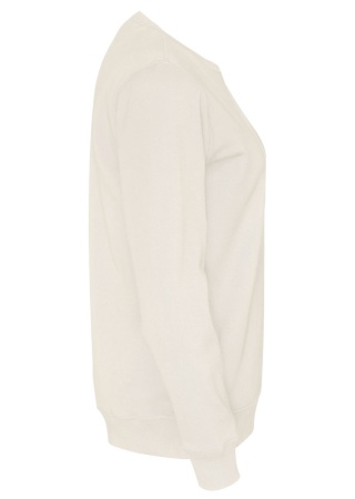 Mikina CREW NECK (GOTS) Off white Side Mikina CREW NECK (GOTS) Off white Side