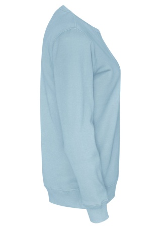 Mikina CREW NECK (GOTS) Nebesky modrá Side Mikina CREW NECK (GOTS) Nebesky modrá Side