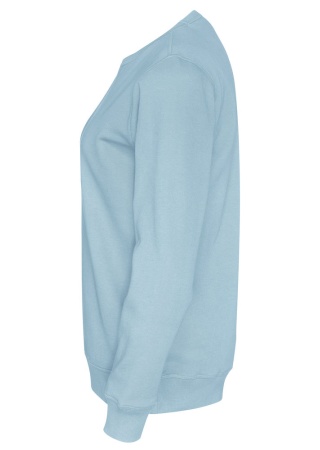 Mikina CREW NECK (GOTS) Nebesky modrá Side Mikina CREW NECK (GOTS) Nebesky modrá Side