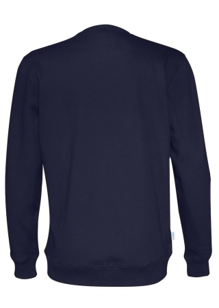 Mikina CREW NECK (GOTS) Námořní modř Back Mikina CREW NECK (GOTS) Námořní modř Back