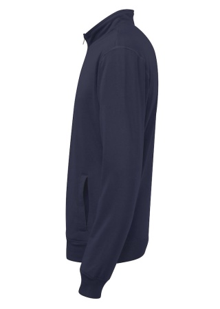 Mikina Cottover s 1/2 zipem (GOTS) Námořní modř Side Mikina Cottover s 1/2 zipem (GOTS) Námořní modř Side