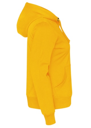 Dámská mikina Cottover s kapucí Žlutá Side