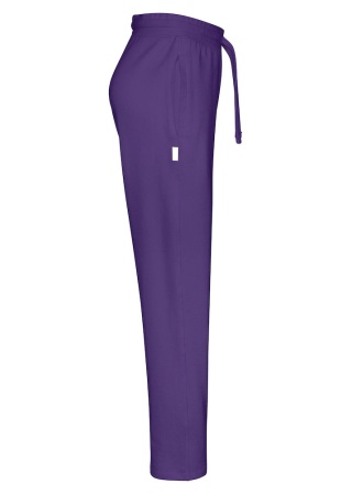 Dámské tepláky Cottover (GOTS) Purpurová, nachová Side Dámské tepláky Cottover (GOTS) Purpurová, nachová Side
