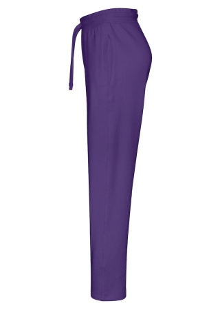 Dámské tepláky Cottover (GOTS) Purpurová, nachová Side Dámské tepláky Cottover (GOTS) Purpurová, nachová Side