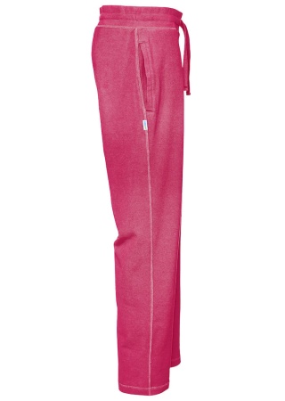 Pánské tepláky Cottover (GOTS) Cerise, třešňová Side Pánské tepláky Cottover (GOTS) Cerise, třešňová Side