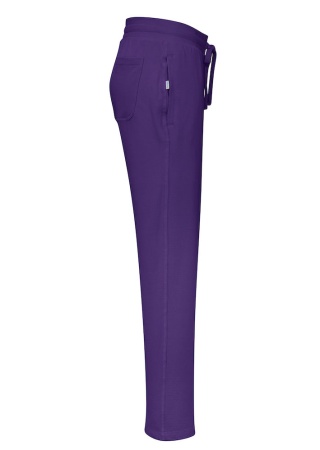 Pánské tepláky Cottover (GOTS) Purpurová, nachová Side Pánské tepláky Cottover (GOTS) Purpurová, nachová Side