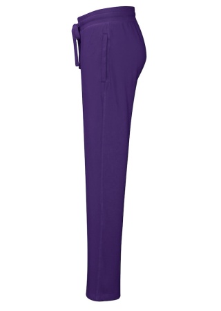 Pánské tepláky Cottover (GOTS) Purpurová, nachová Side Pánské tepláky Cottover (GOTS) Purpurová, nachová Side