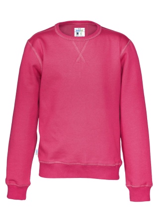Dětská mikina Cottover (GOTS) Cerise, třešňová Front Dětská mikina Cottover (GOTS) Cerise, třešňová Front