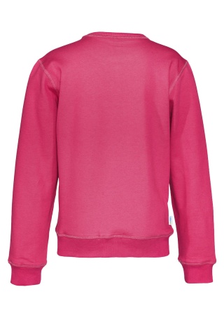 Dětská mikina Cottover (GOTS) Cerise, třešňová Back Dětská mikina Cottover (GOTS) Cerise, třešňová Back