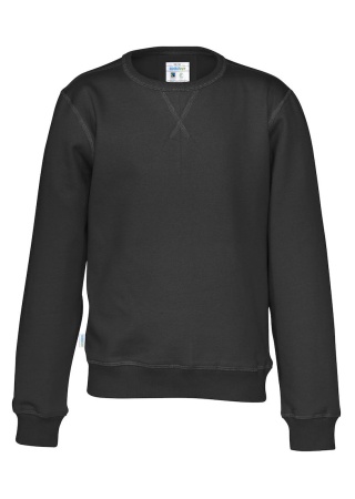 Dětská mikina Cottover (GOTS) Černá Front Dětská mikina Cottover (GOTS) Černá Front