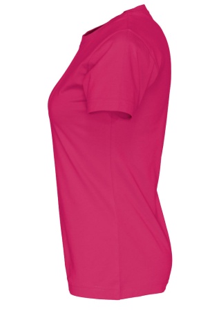 Dámské tričko Cottover (GOTS) Cerise, třešňová Side Dámské tričko Cottover (GOTS) Cerise, třešňová Side