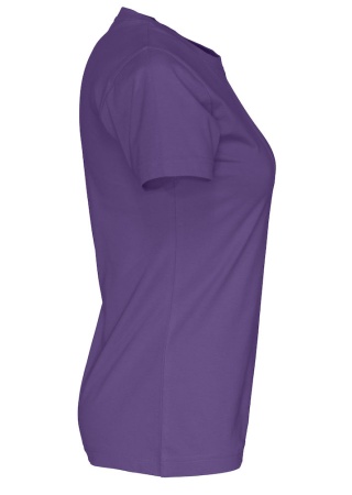 Dámské tričko Cottover (GOTS) Purpurová, nachová Side Dámské tričko Cottover (GOTS) Purpurová, nachová Side