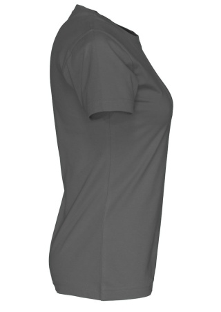 Dámské tričko Cottover (GOTS) Tmavě šedá Charcoal Side Dámské tričko Cottover (GOTS) Tmavě šedá Charcoal Side