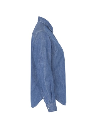 Dámská košile Cottover Denim Džínovina Side Dámská košile Cottover Denim Džínovina Side