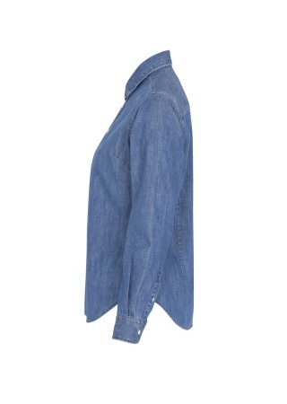 Dámská košile Cottover Denim Džínovina Side Dámská košile Cottover Denim Džínovina Side