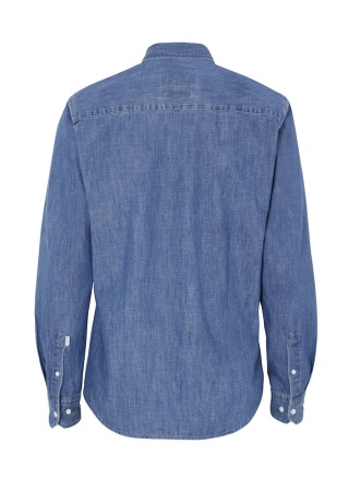 Pánská denimová košile Slim Fit Cottover Džínovina Back Pánská denimová košile Slim Fit Cottover Džínovina Back