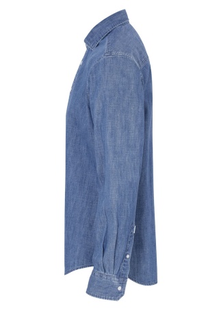 Pánská denimová košile Slim Fit Cottover Džínovina Side Pánská denimová košile Slim Fit Cottover Džínovina Side