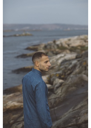 Pánská denimová košile Slim Fit Cottover Pánská denimová košile Slim Fit Cottover
