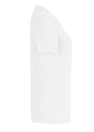 Dámské tričko Cottover STRETCH V-NECK Bílá Side Dámské tričko Cottover STRETCH V-NECK Bílá Side