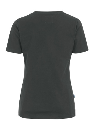 Dámské tričko Cottover STRETCH V-NECK Tmavě šedá Charcoal Back Dámské tričko Cottover STRETCH V-NECK Tmavě šedá Charcoal Back