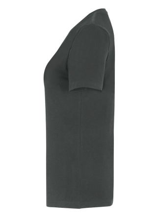 Dámské tričko Cottover STRETCH V-NECK Tmavě šedá Charcoal Side Dámské tričko Cottover STRETCH V-NECK Tmavě šedá Charcoal Side