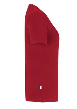 Dámské tričko Cottover STRETCH V-NECK Červená Side Dámské tričko Cottover STRETCH V-NECK Červená Side