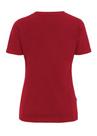 Dámské tričko Cottover STRETCH V-NECK Červená Back Dámské tričko Cottover STRETCH V-NECK Červená Back